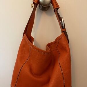 Cole Haan Leather Bucket Bag